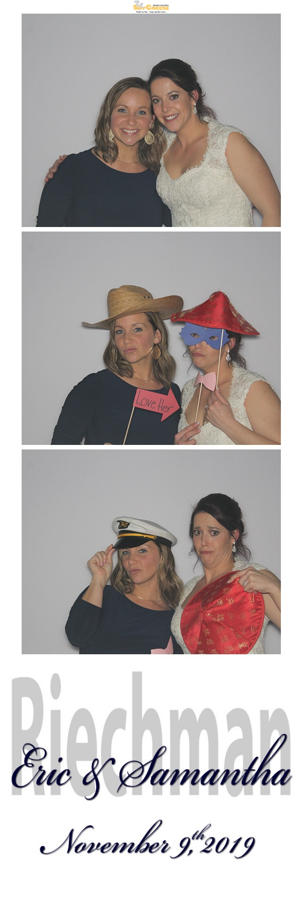Huster / Riechman Wedding  | View more photos from the event at gallery.saycheesephotobooth.com/u/SayCheesePhotoBooth/Huster-Riechman-Wedding